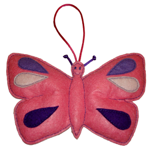 Flipink, la mariposa rosa